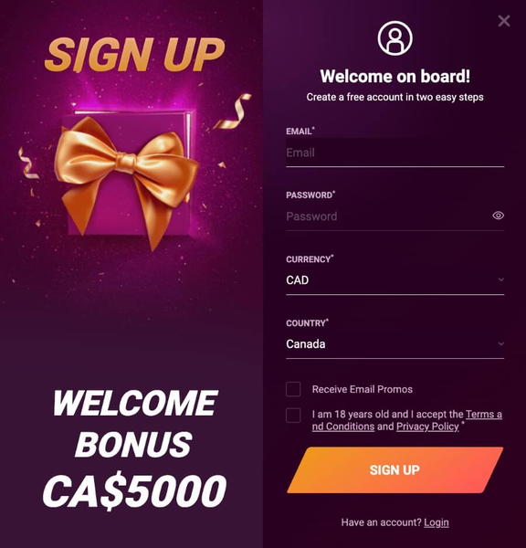 casinonic Gameplay