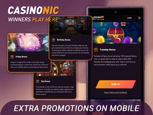 casinonic Gameplay